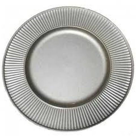 Charger Plate Silver